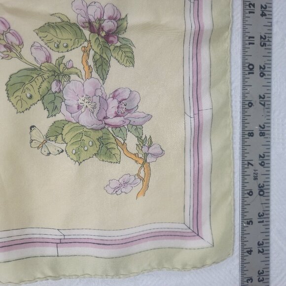 Hermes scarf 100% silk "Quai aux Fleurs" first edition 1952 vintage France rare - Picture 9 of 9